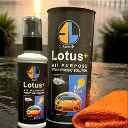 محلول ناو واکس آبگریز شیشه و بدنه خودرو چند منظوره لوتوس پلاس
